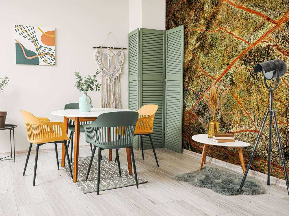 Marmor med vakker struktur