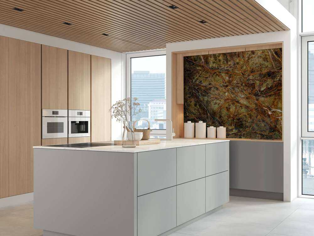 Marmor med fargede årer