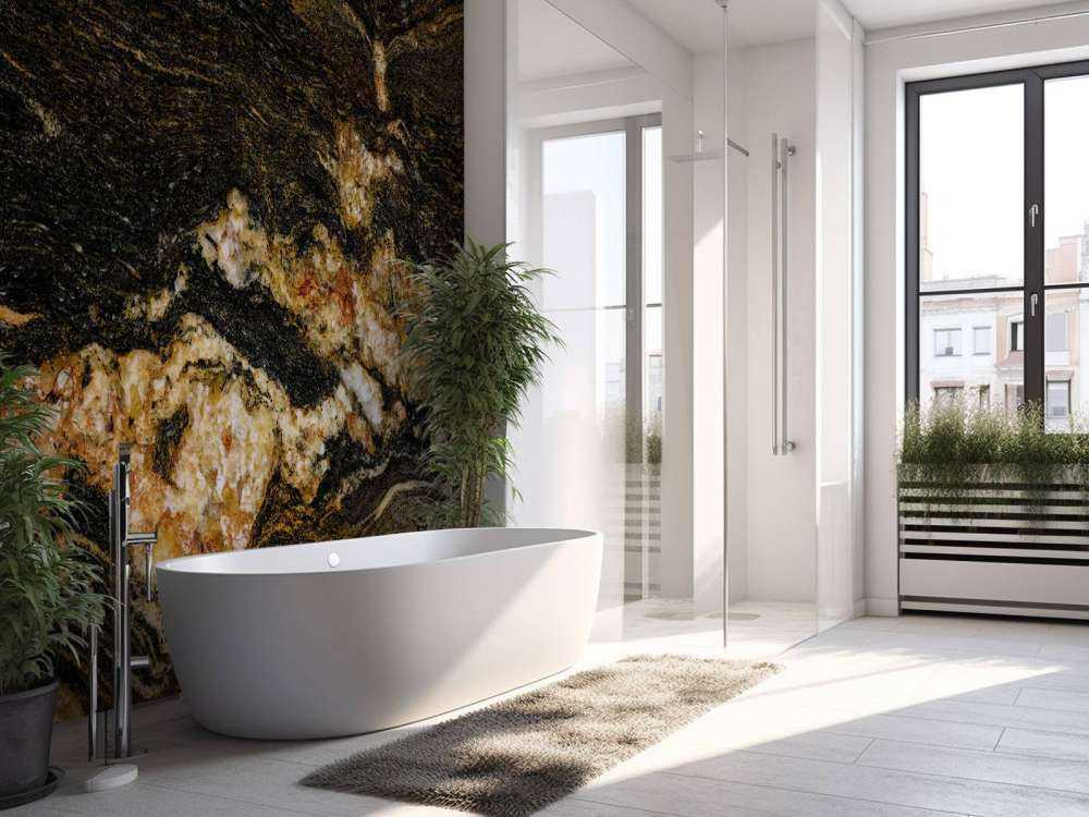 Marmor med krystallstruktur