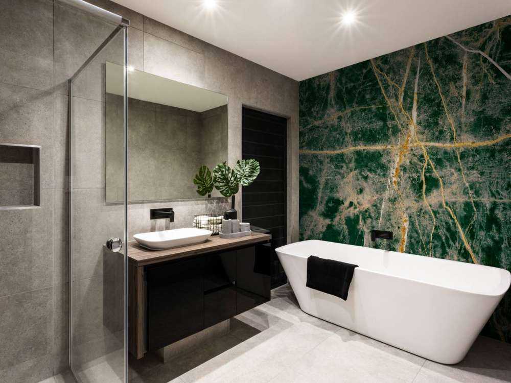 Robust grønn marmorgrønn