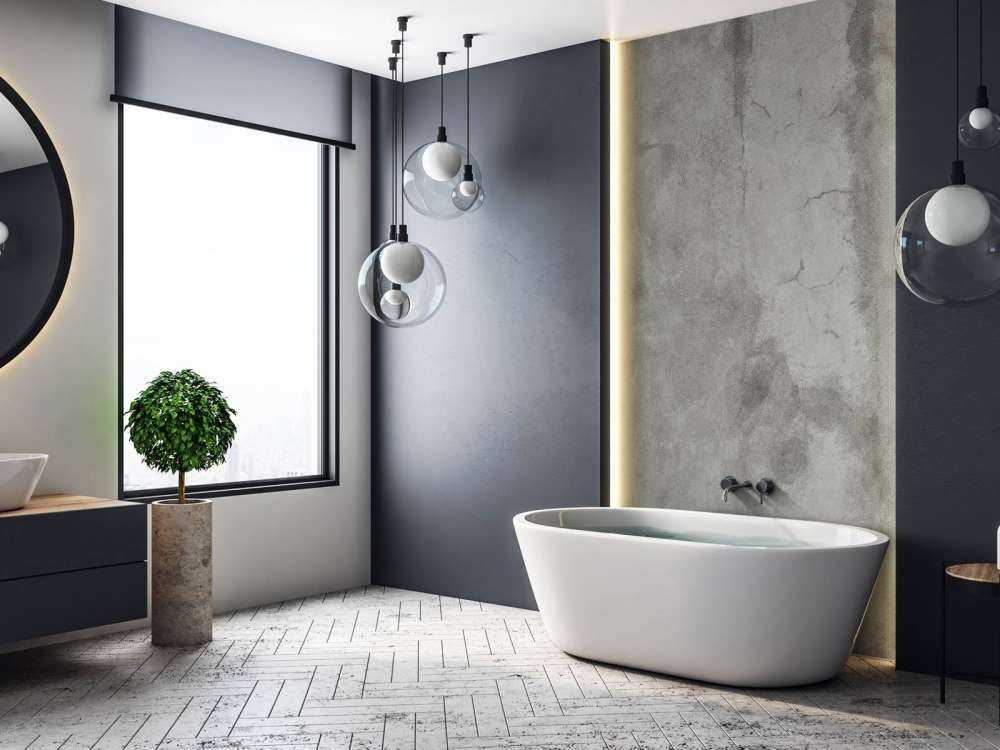 Betong med feiende sprekker