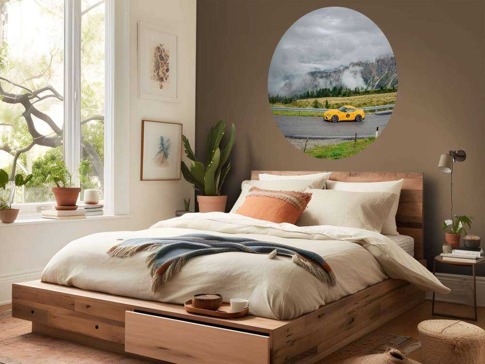 Sportbil i Dolomittene