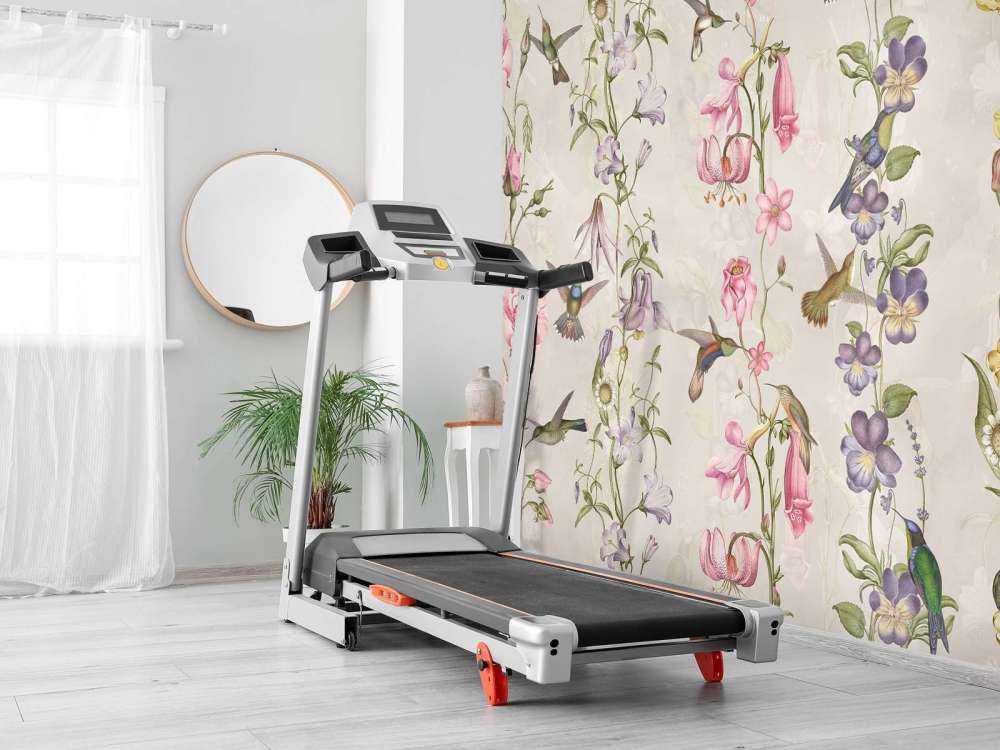 Eng- og hageblomster taupe