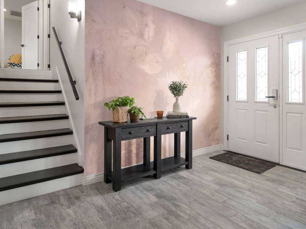 Veegbree og vill geranium - mauve