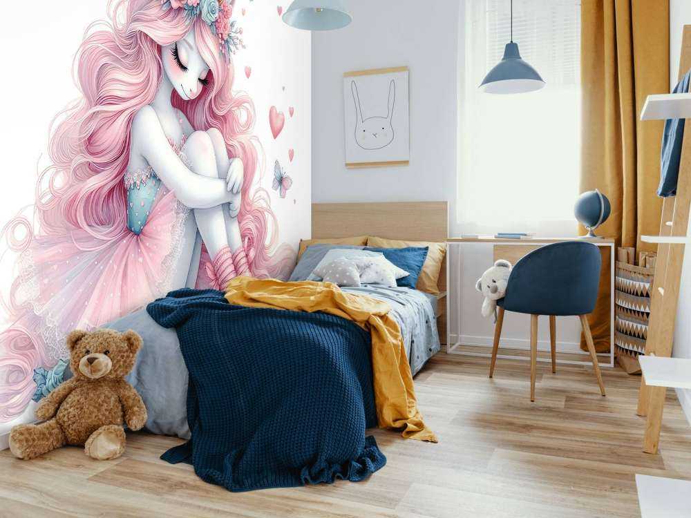 Drømmende enhjørning ballerina