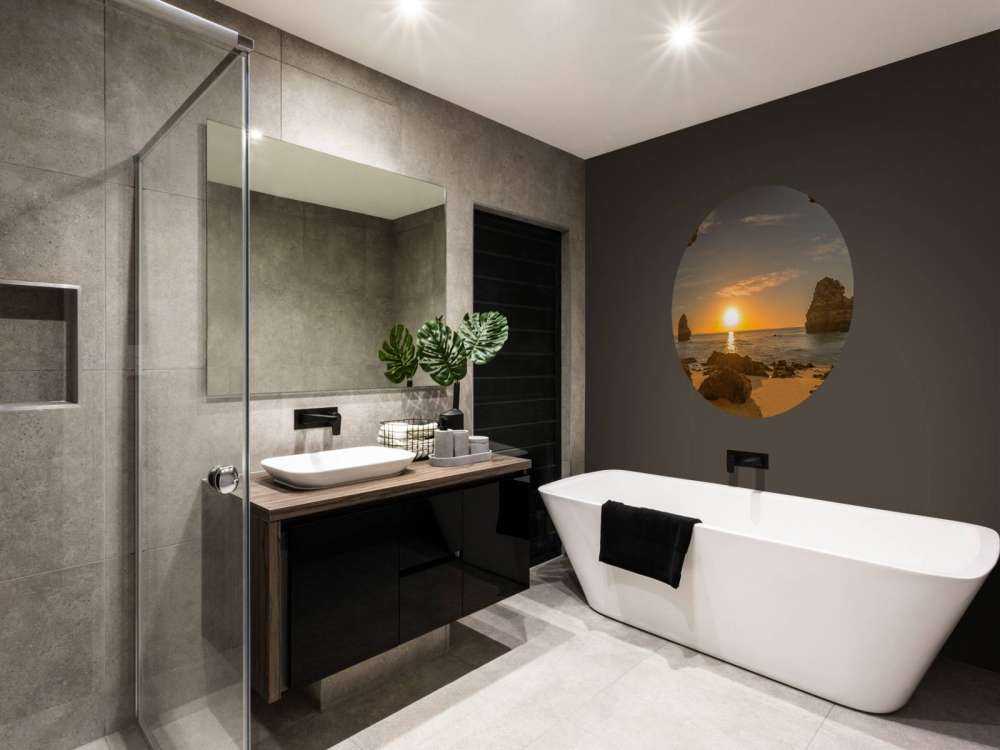 Soloppgang fra en hule