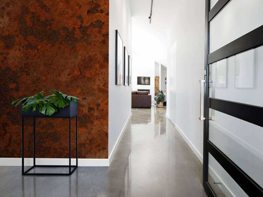 Structuur roestbruin