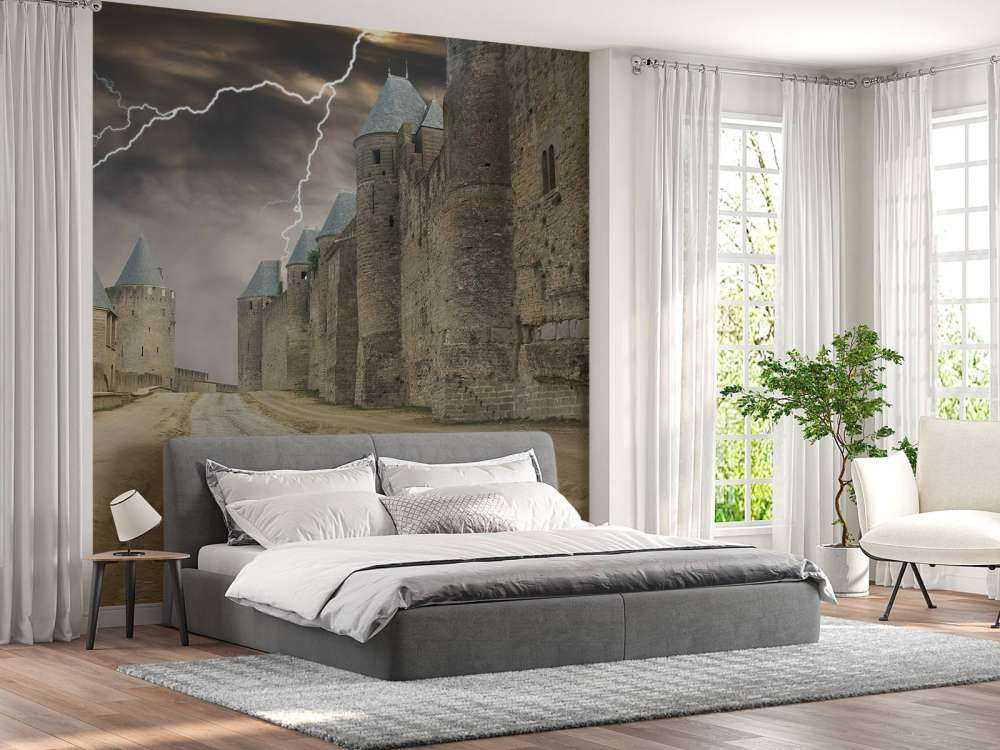 Tordenvær ved Castle