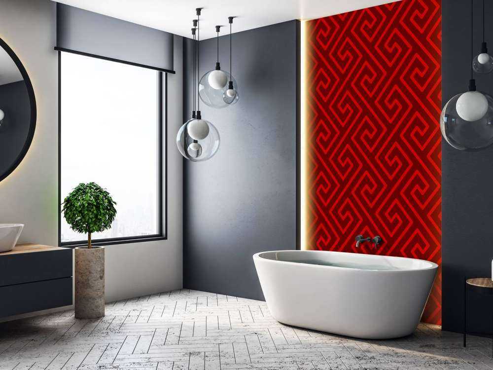 Trendy kinesisk mønster