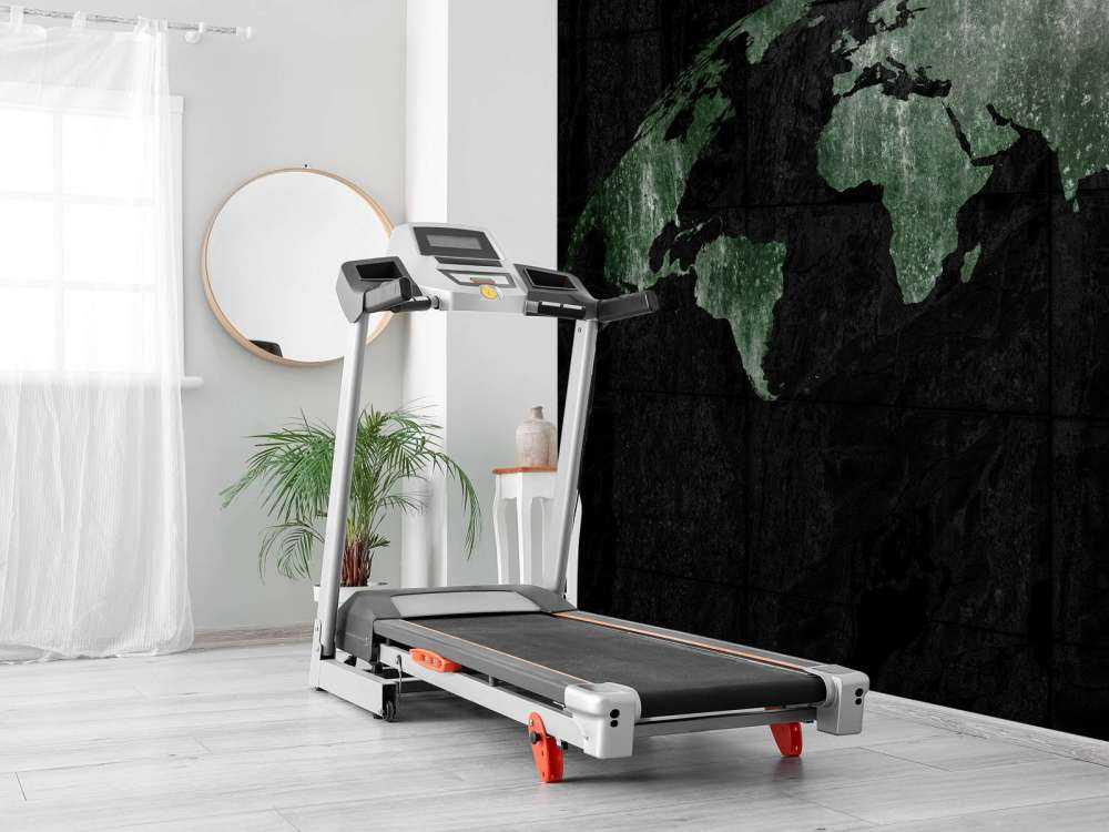 Grønt verdenskart på betong