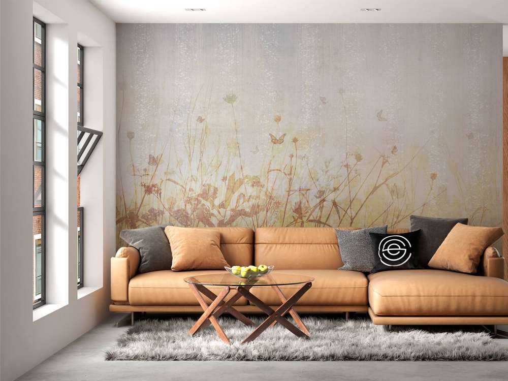 Sommerfugler og blomster