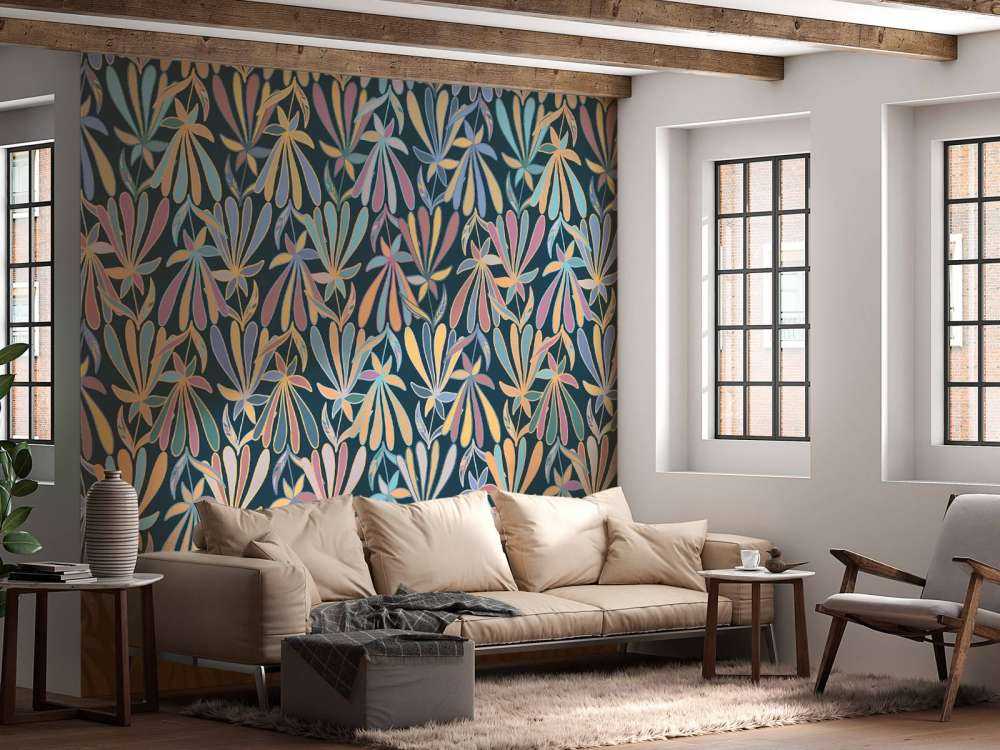 Blomster i pastellfarger