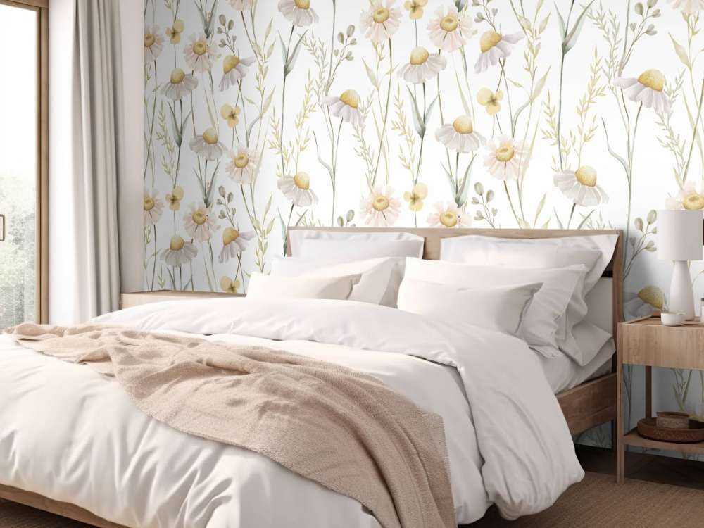 Felt av sommerflora