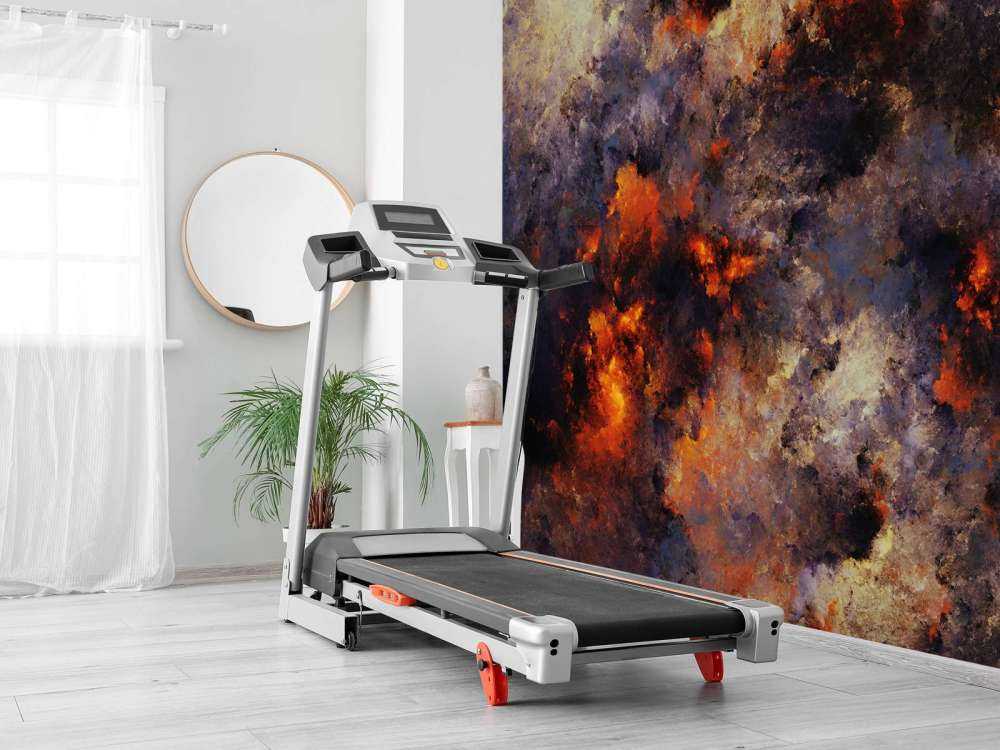 Mørke abstrakte skyer av røyk