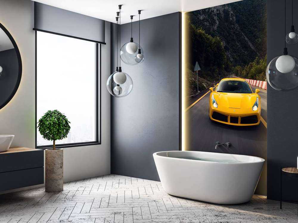 Hastighet gjennom grønne fjellpass