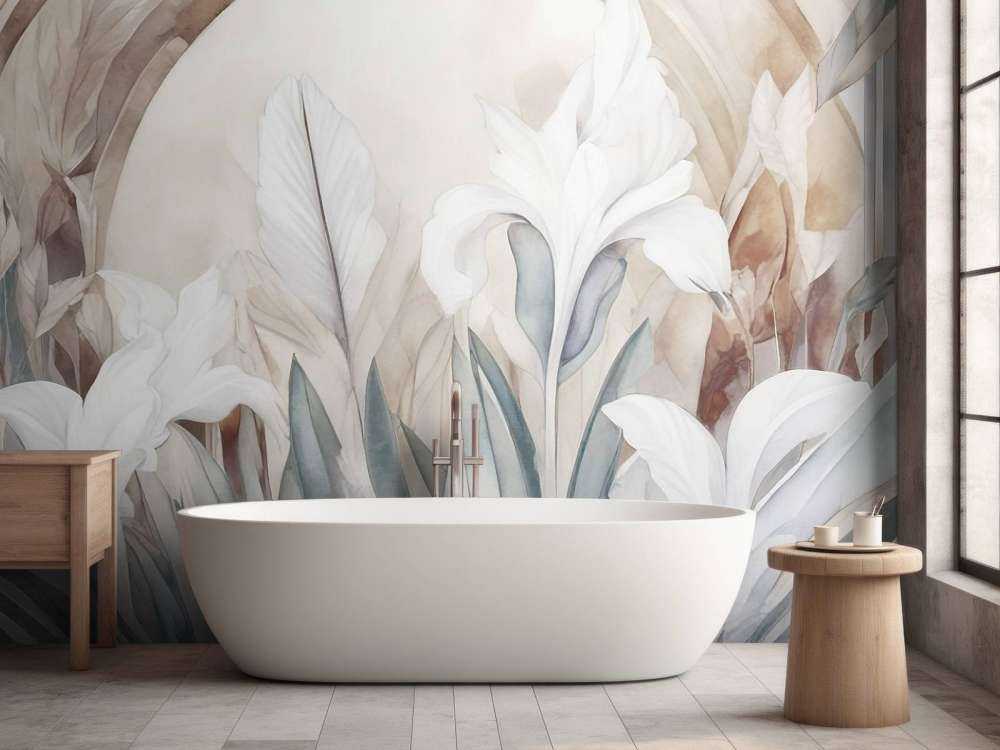 Iris ved soloppgang grå