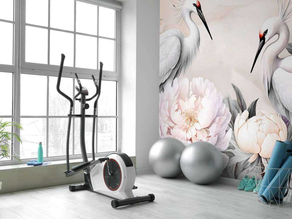 Storkens romantikk rosa