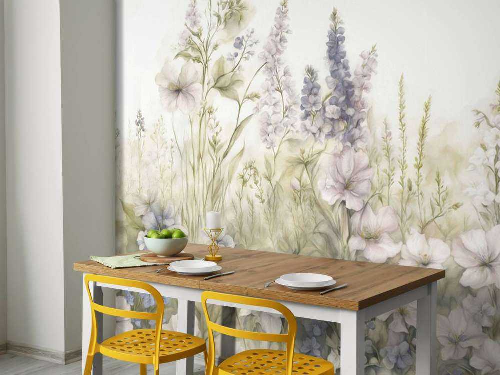 Søt engelsk hage - gul