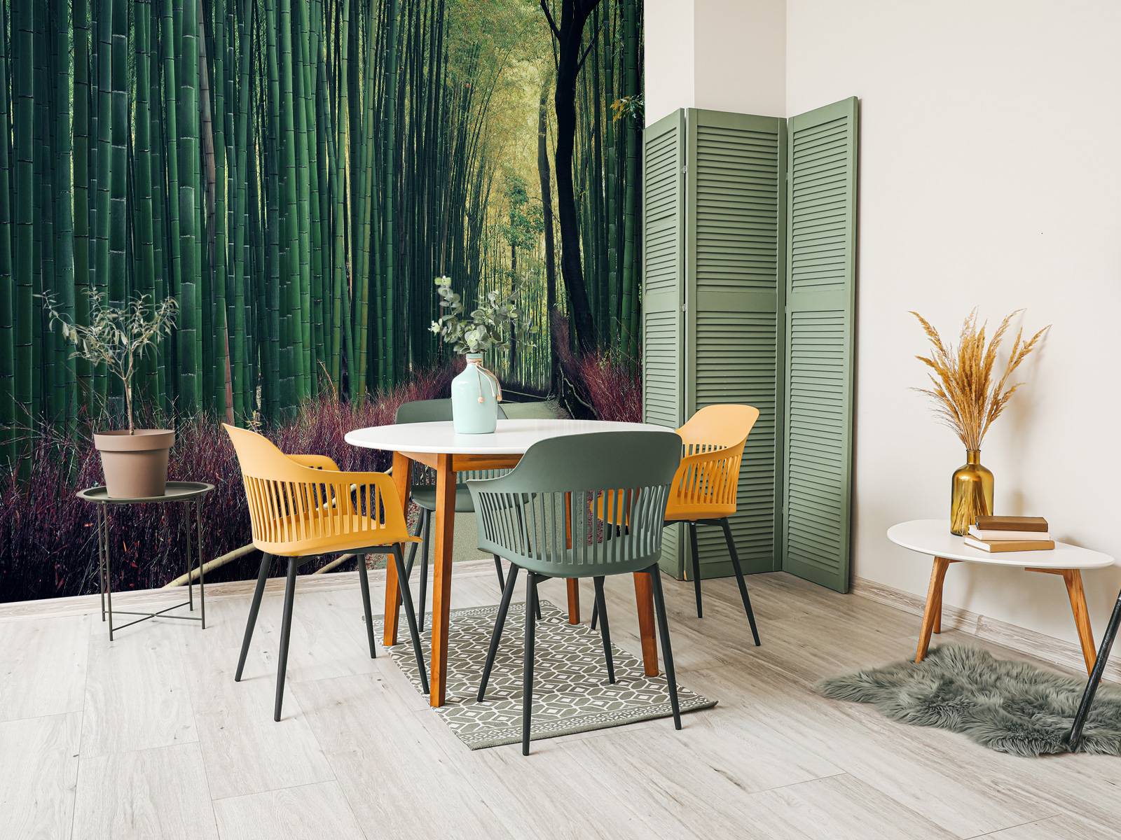 Fototapet - Bambus skog - Tapet.com, image size:1600x1200