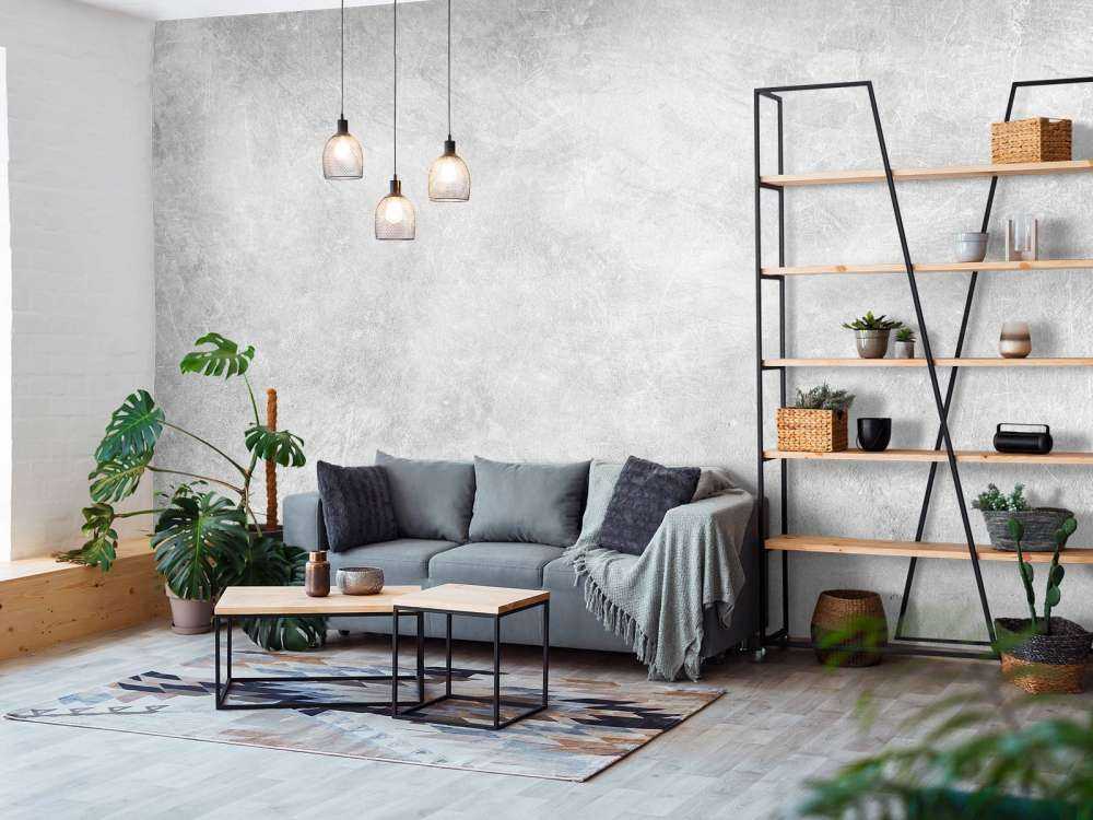 Glanset betongkonstruksjon