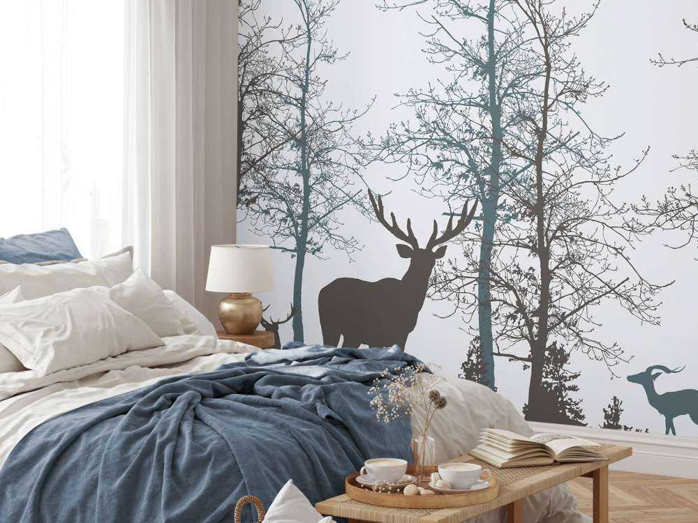 Vinterkontur Skogstillhet