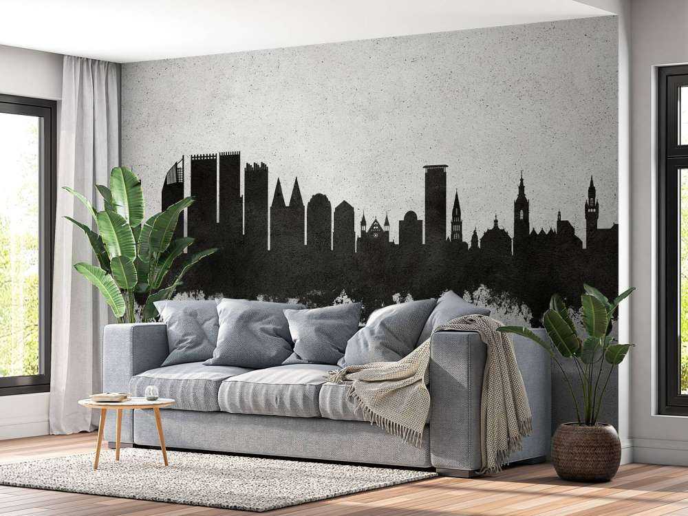 Akvarell silhuett, Haag