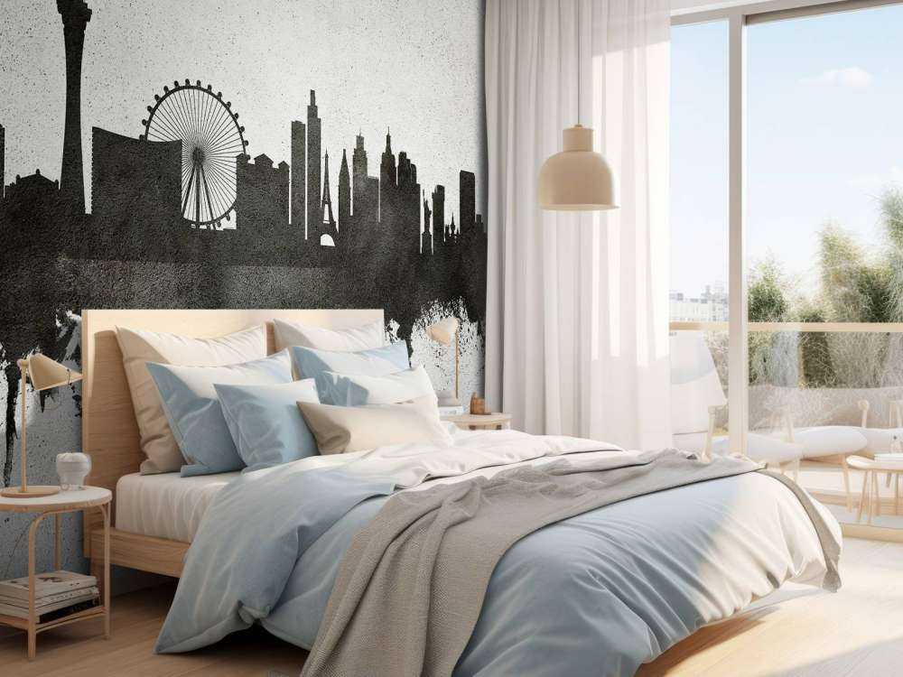 Akvarell silhuett, Las Vegas