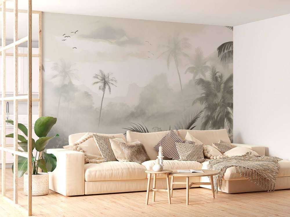 Tåkete Palmehorisont