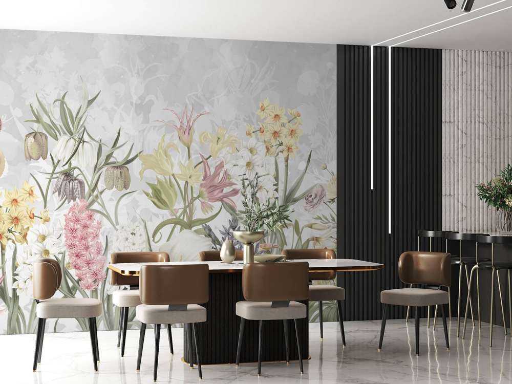 Vårblomster - Subtil Lavendel