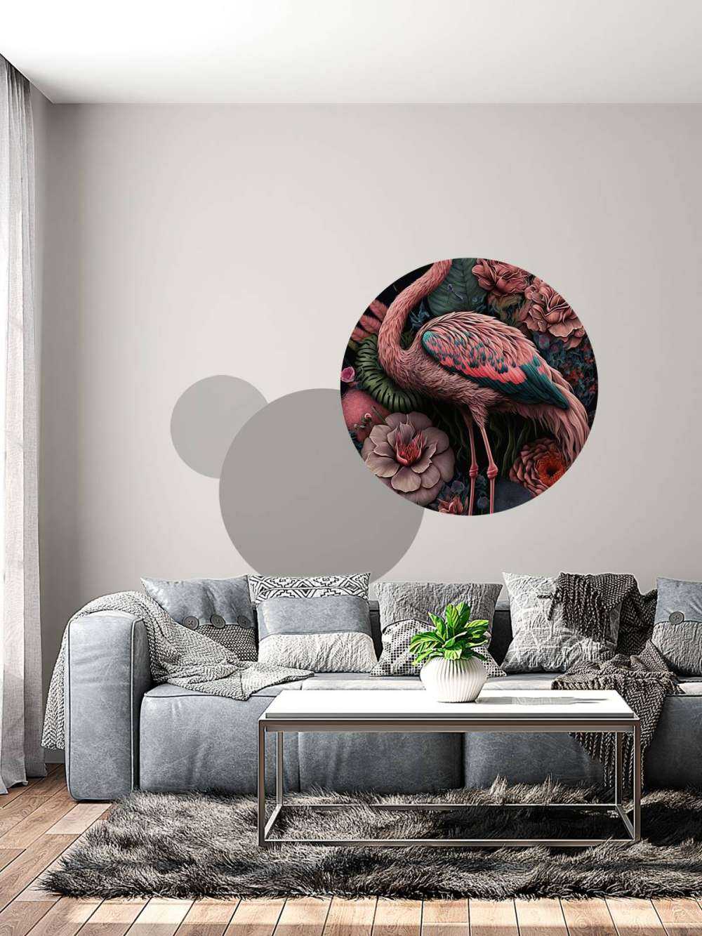 Flamingo Blomsterprakt Natt