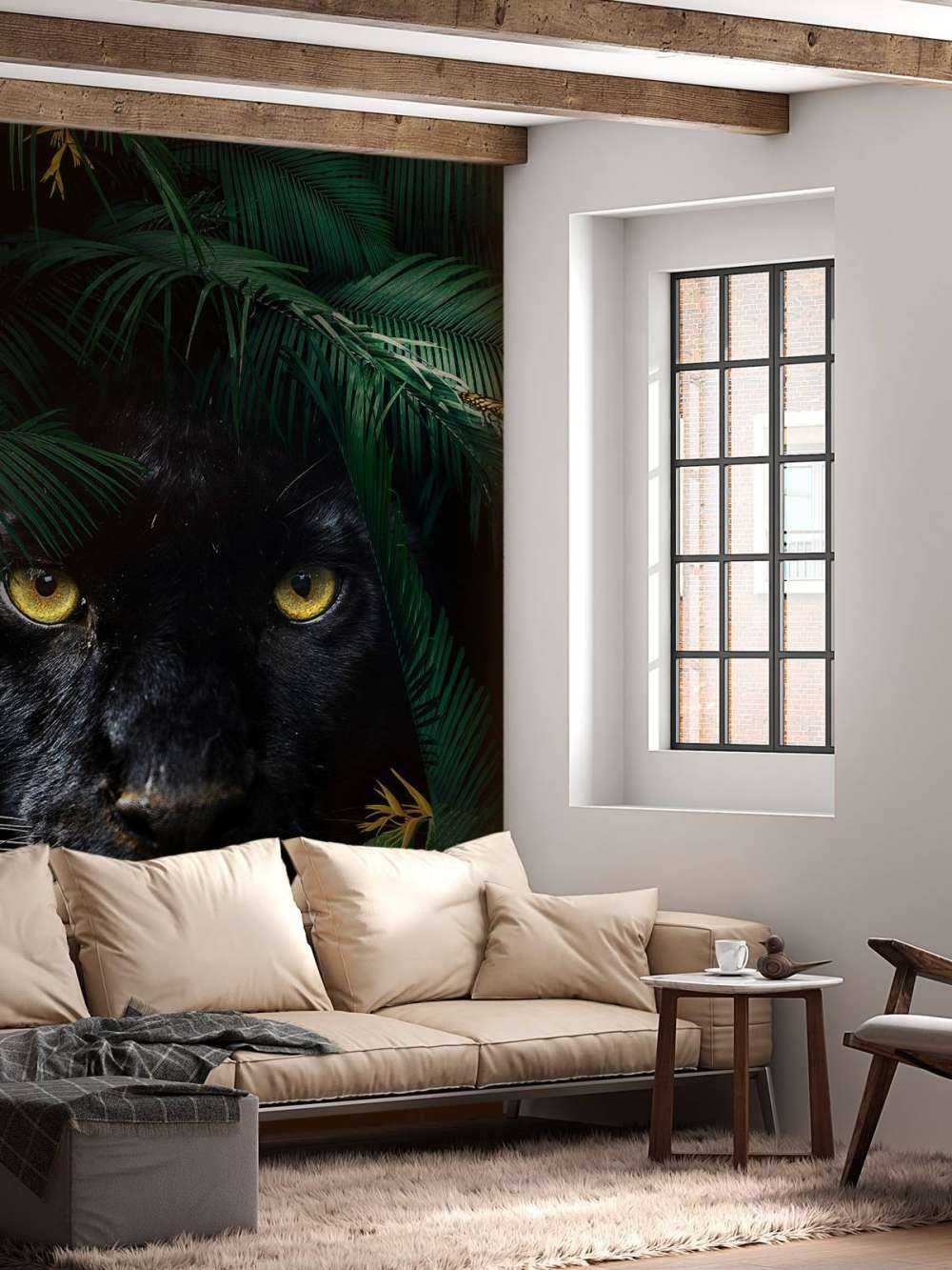 Jungle Panther Portrett