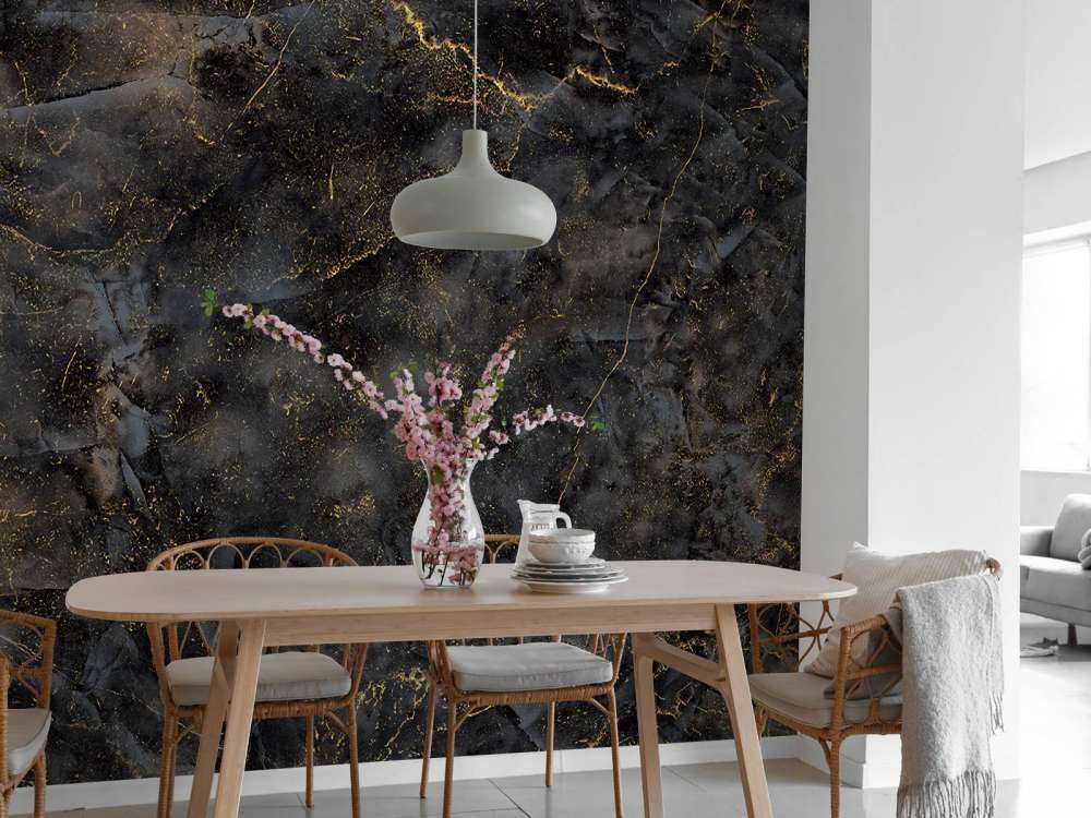 Gylden marmorstruktur