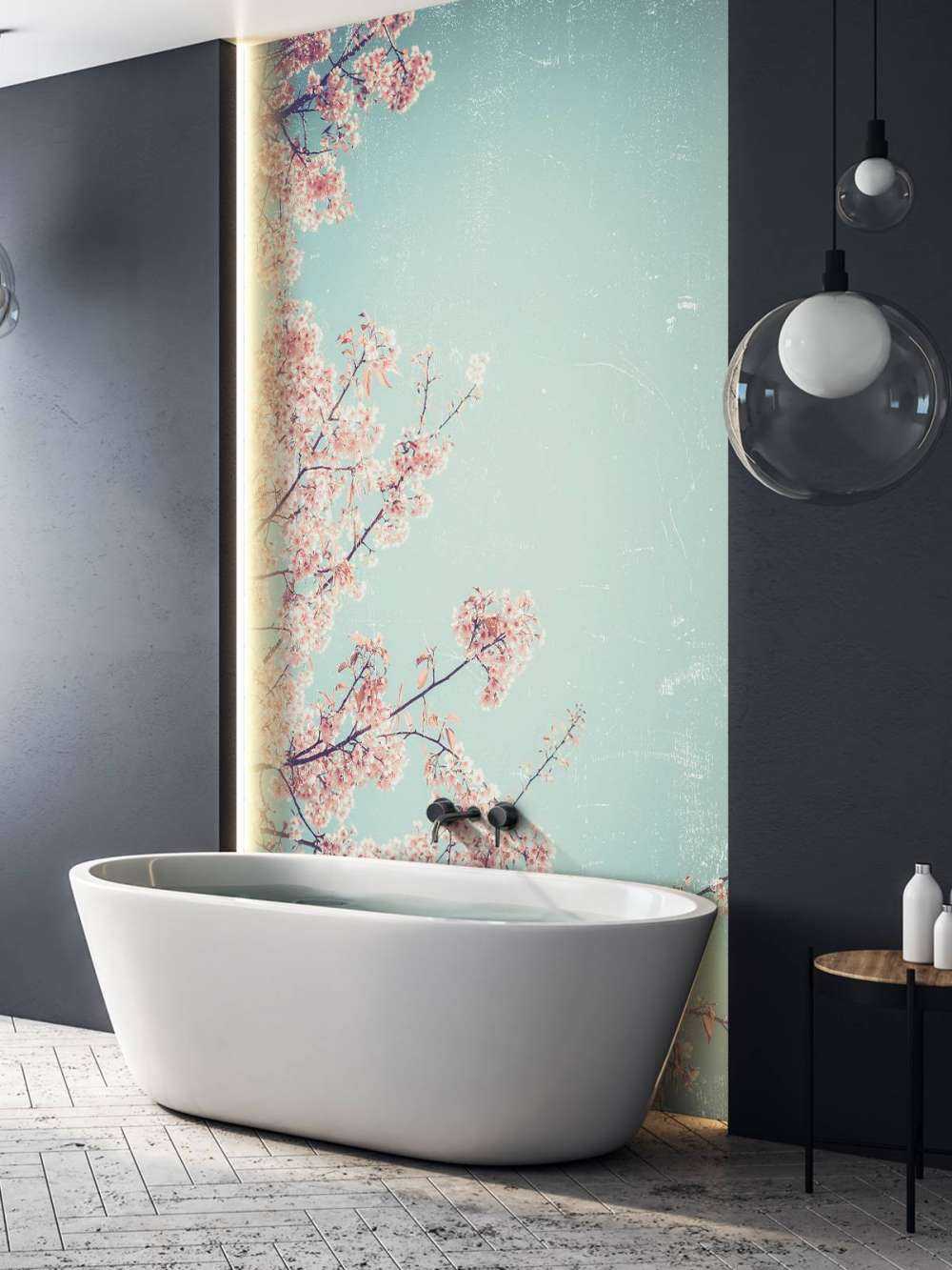 Vintage japanske blomster