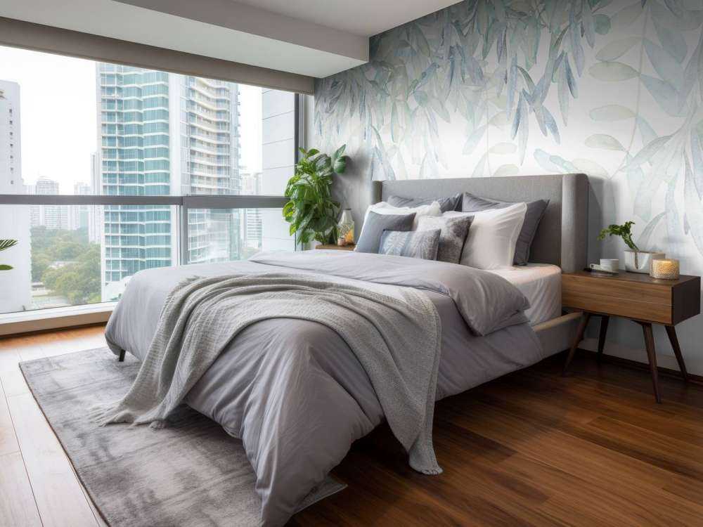 Pastell akvarell blader