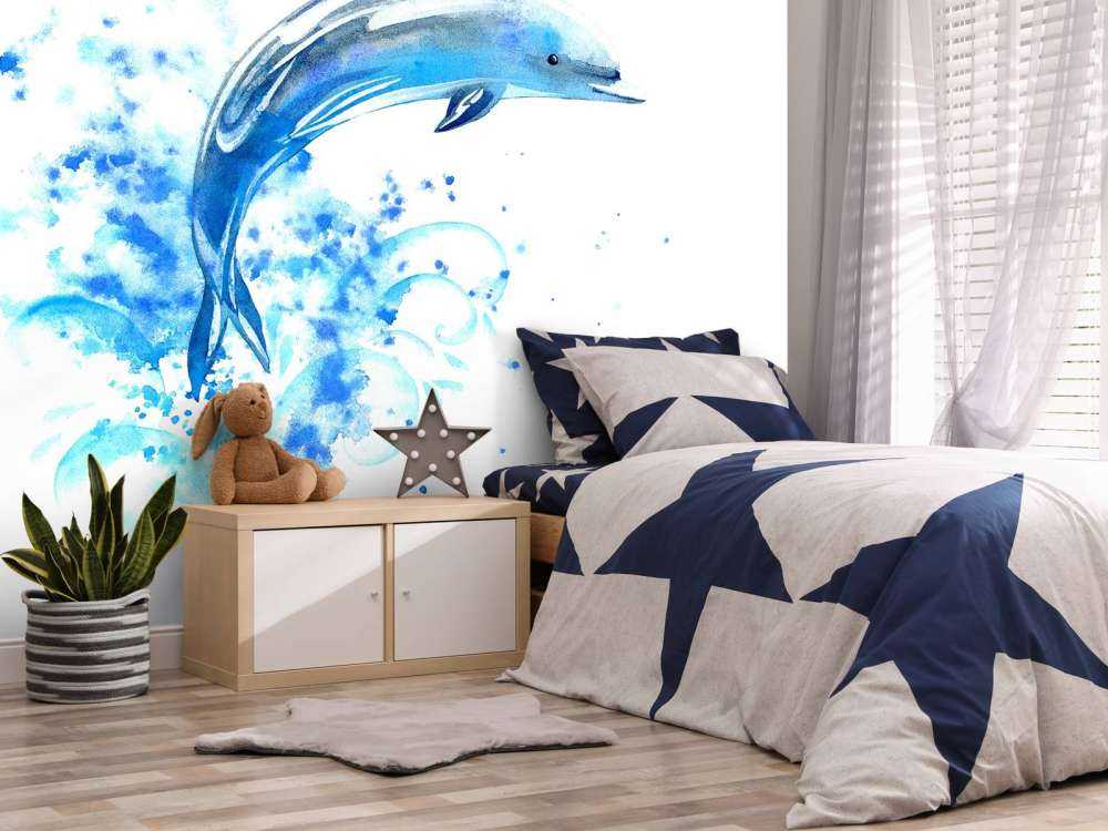 Hoppende delfin