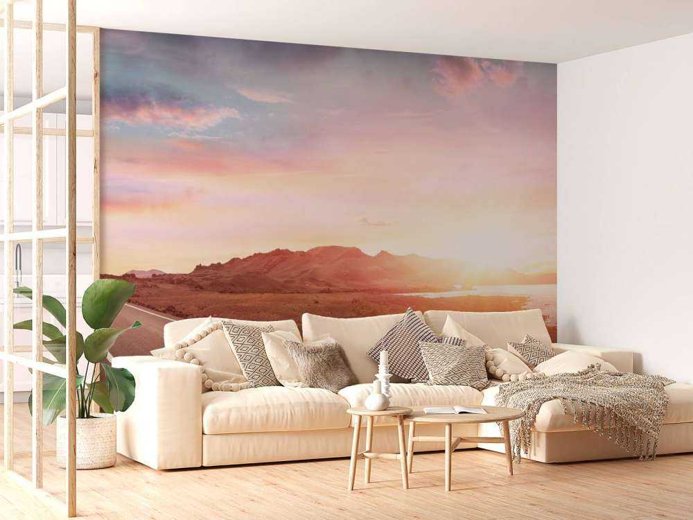 Veien langs innsjøen