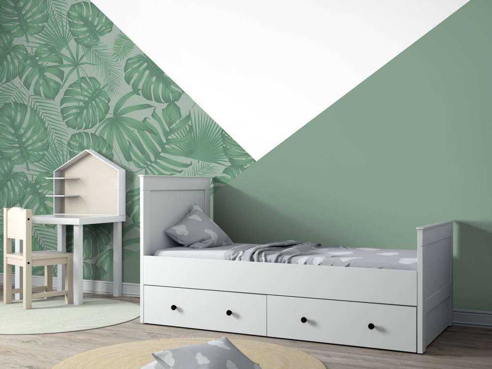 Trekanter med jungelmønster