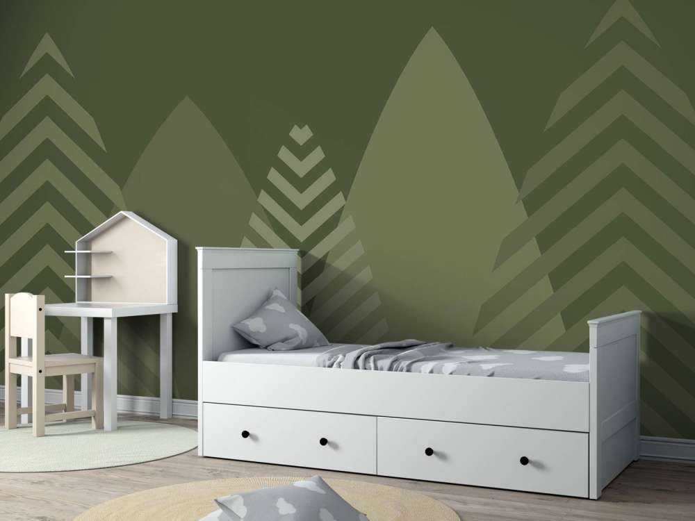 Høye fjell, grønne