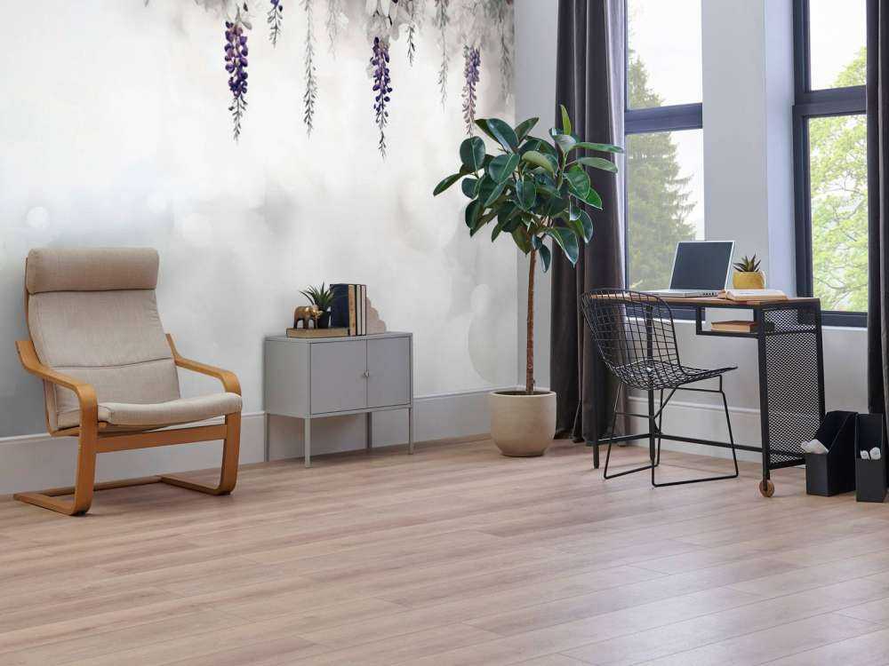 Blid Vistaria Have Grå