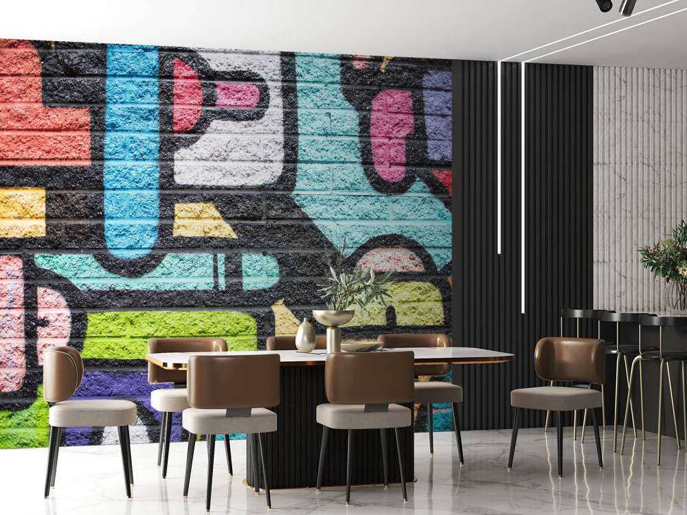 Graffiti mur
