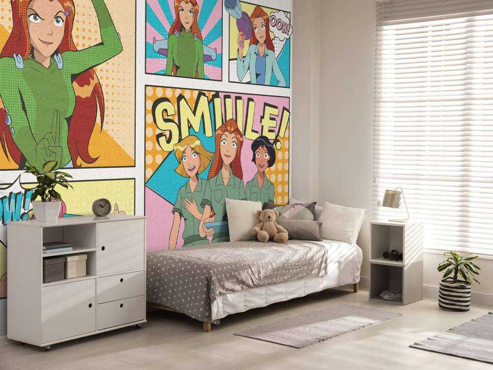 Tegneserieheltinder i aktion