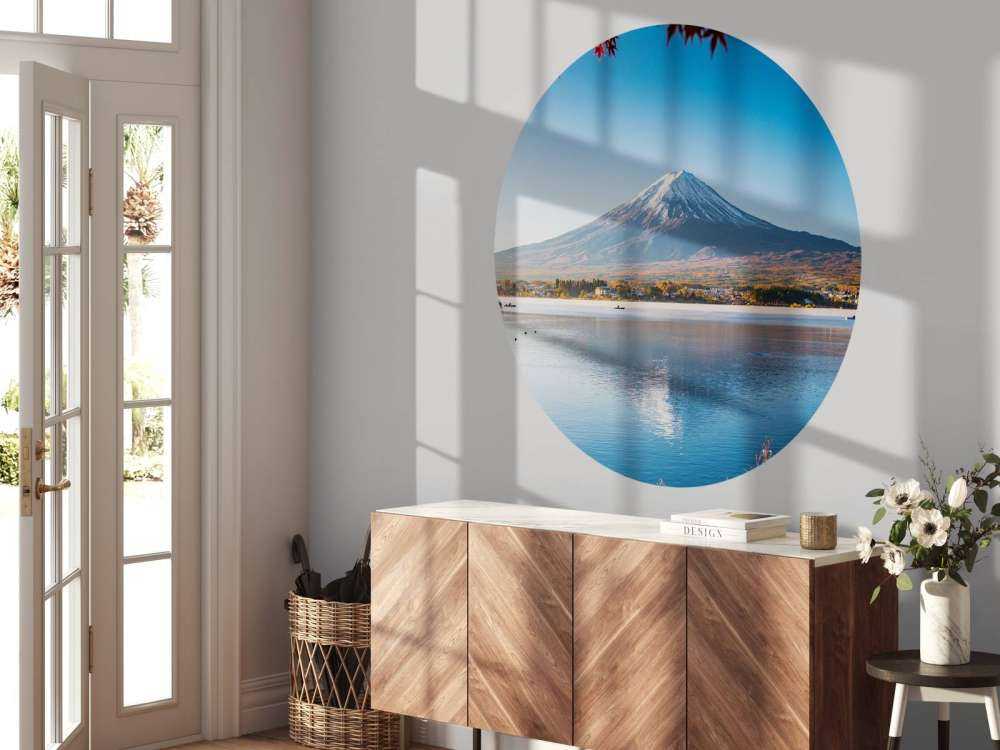 Fuji-bjerget om eftermiddagen