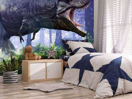 Tyrannosaurus Rex ved søen