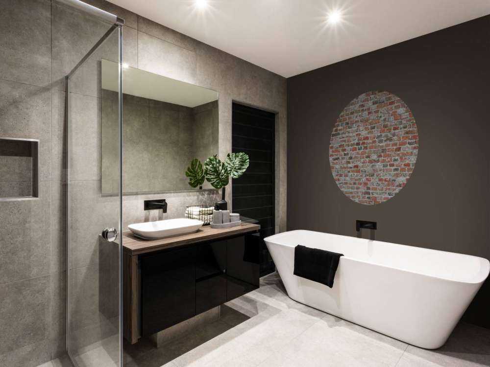 Restaureret murstensvæg