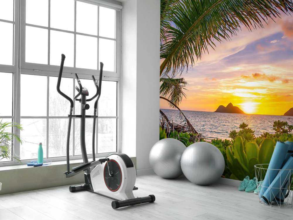 Solopgang på Lanikai Beach