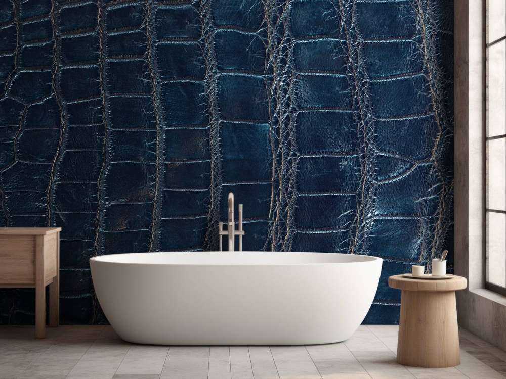 Skinnende krokodilleskind