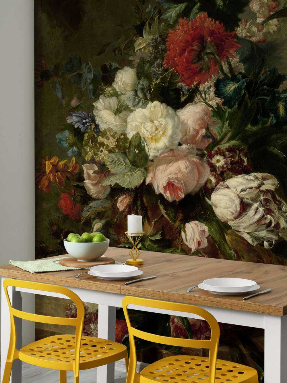 Stadig liv med blomster