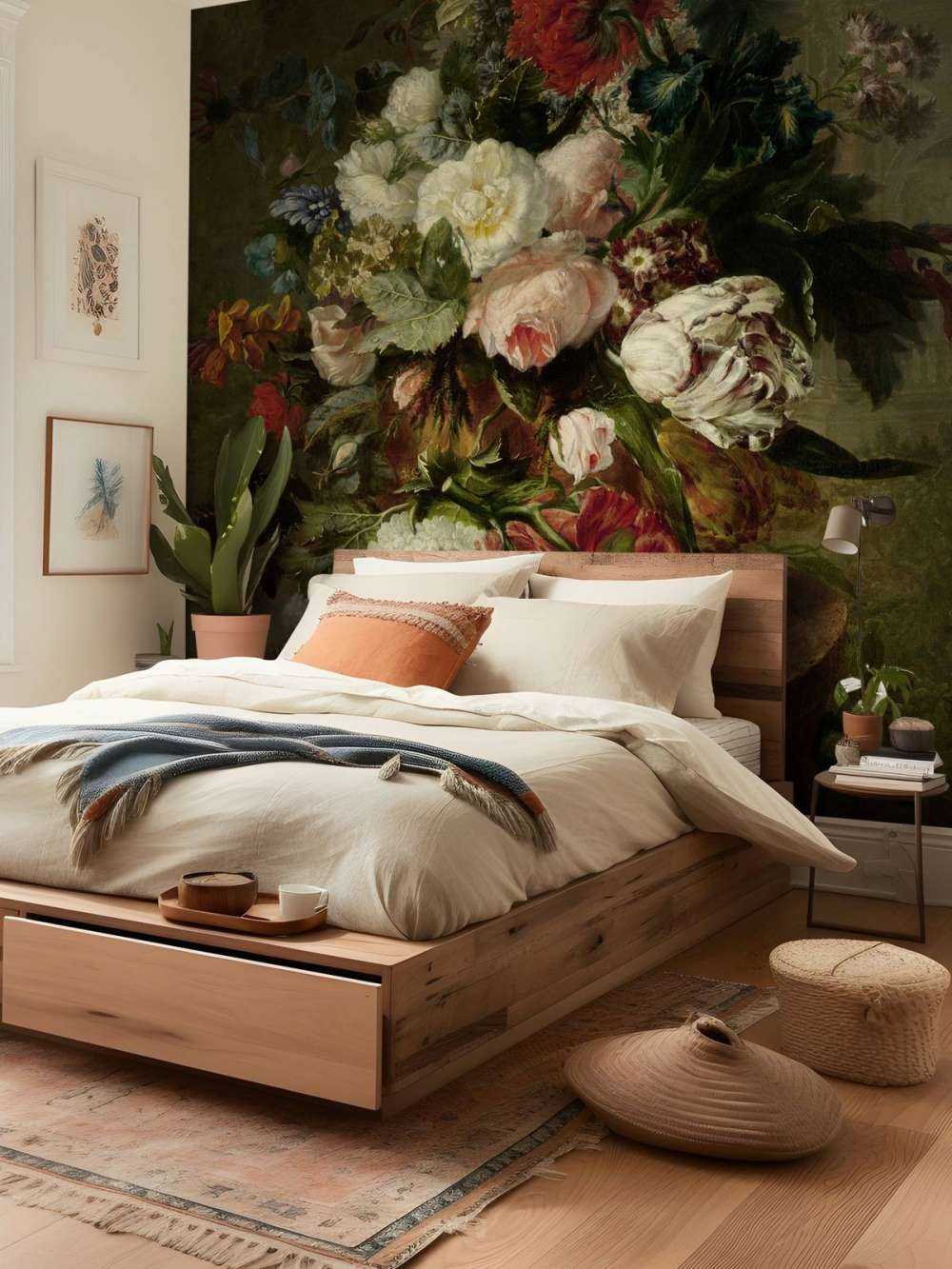 Stadig liv med blomster