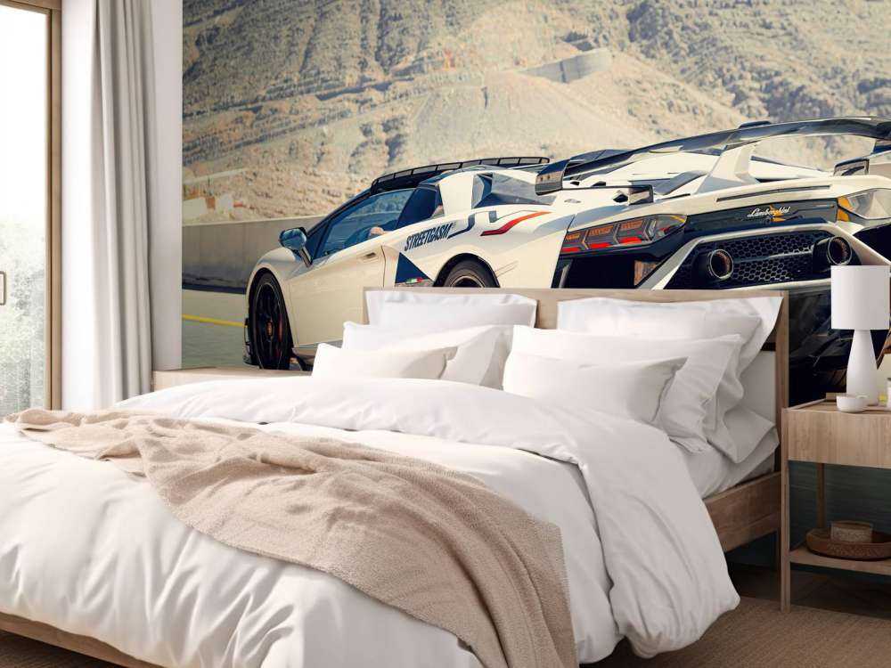 Superbil på bergspass