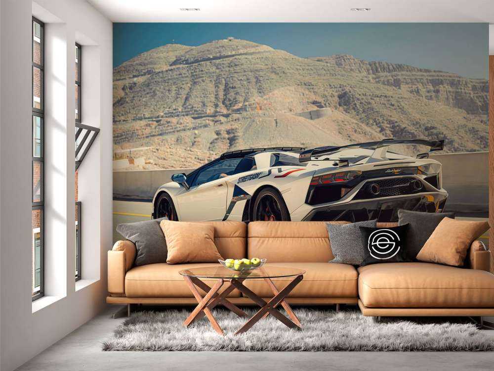 Superbil på bergspass